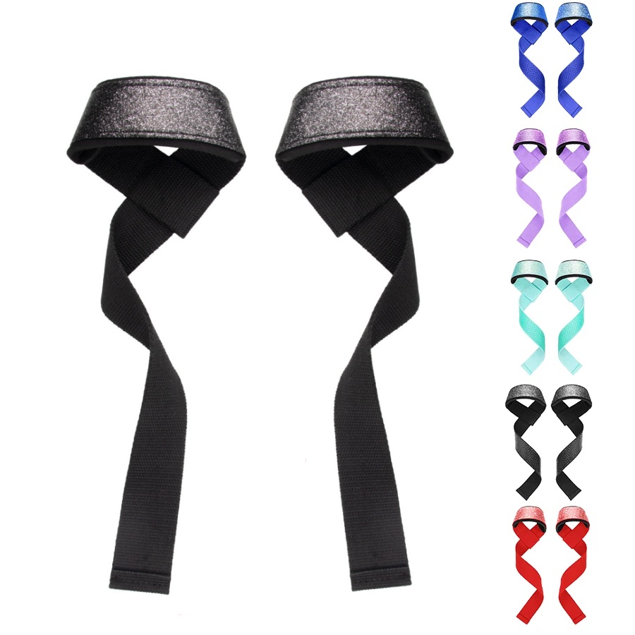 新しい光沢のあるブレースラップフィットネスリフティングリスト - Wrist Wraps Weightlifting Support のレビューと価格