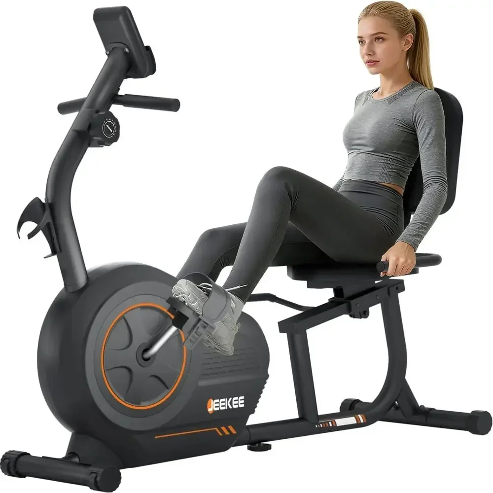 16段階の負荷調整が可能で、最大400ポンドの負荷に耐えられ - Exercise Bike Magnetic Resistance のレビューと価格