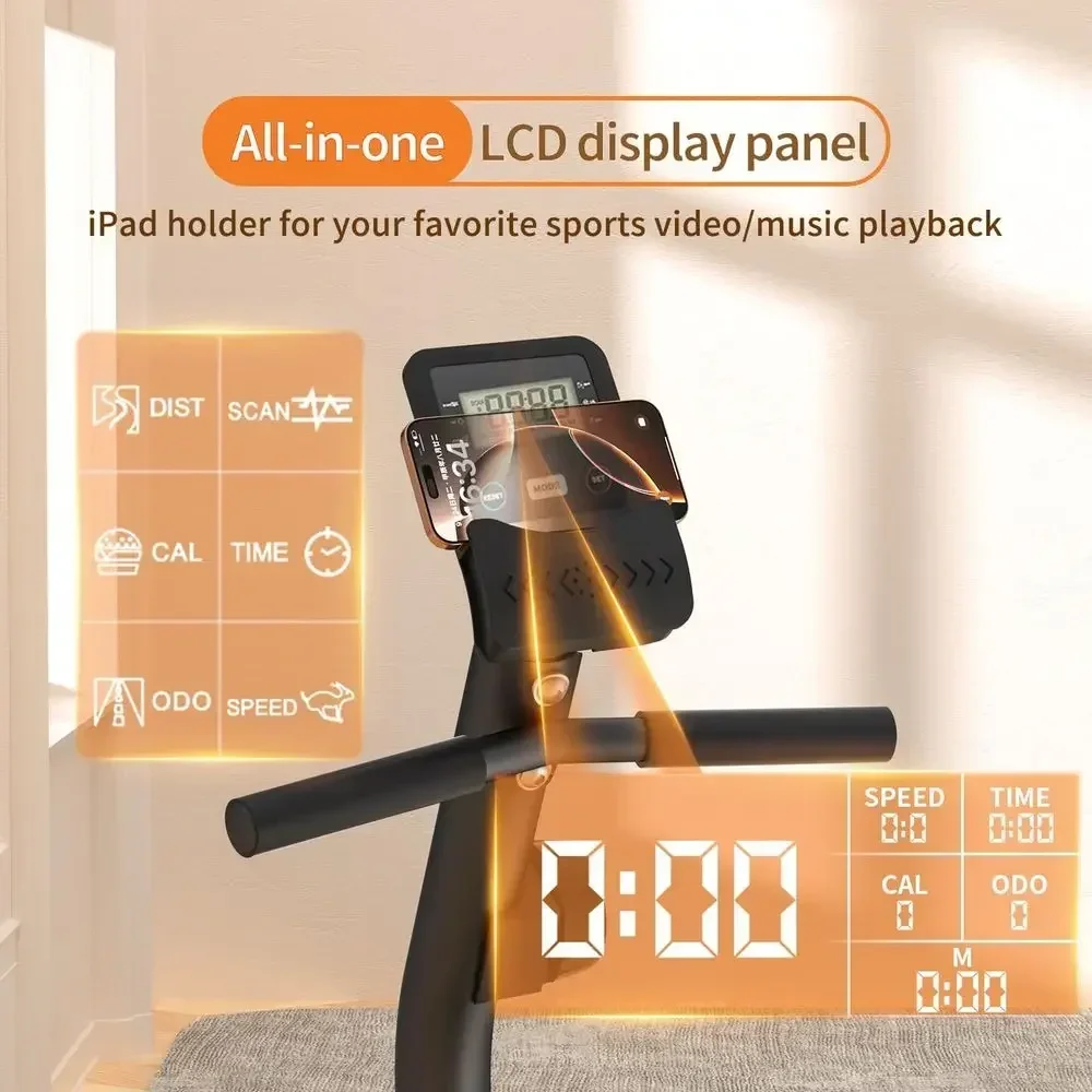 16段階の負荷調整が可能で、最大400ポンドの負荷に耐えられ - Exercise Bike Magnetic Resistance のレビューと価格