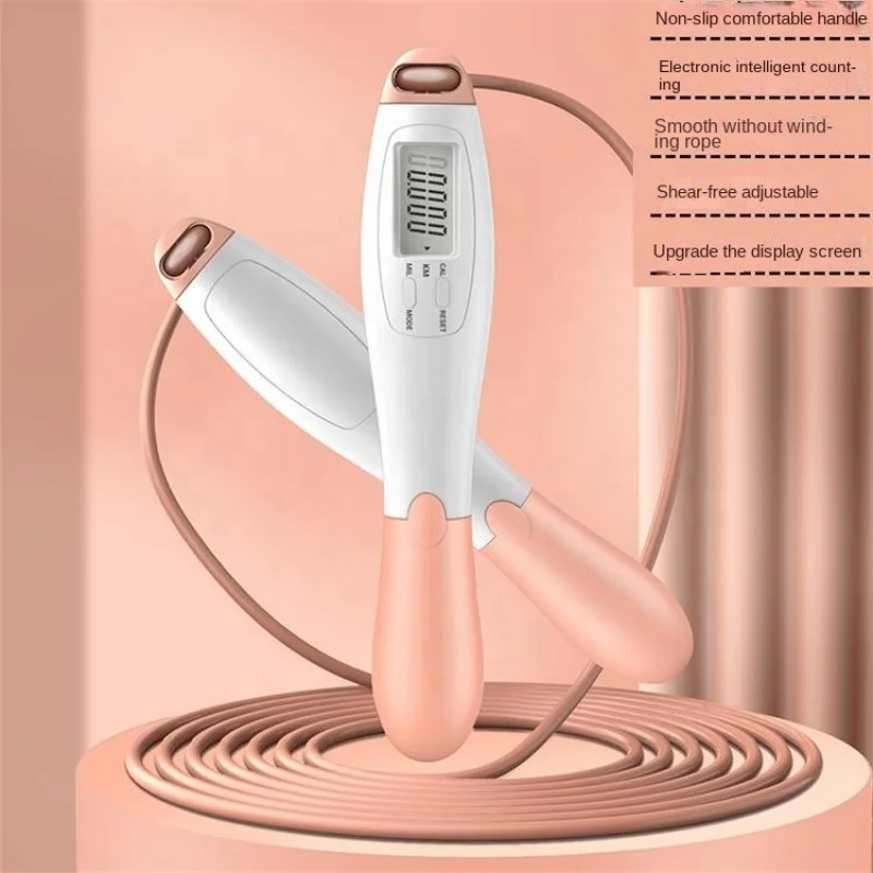 スマートカウンター付きLCDデジタル縄跳び、家庭用ジム、有酸 - Smart Jump Rope Digital Counter のレビューと価格