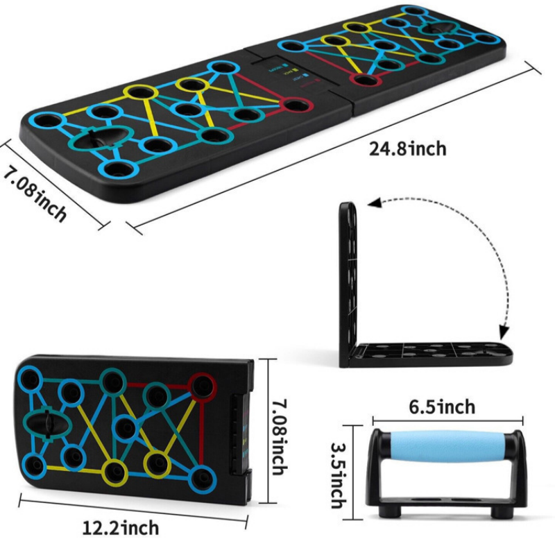 プローンボードセット、折りたたみ式プローンボード、携帯型多機 - Push Up Board Foldable Multi Function のレビューと価格