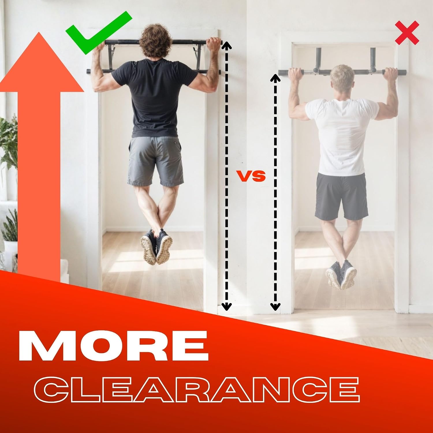 オールインワンのドアに取り付け可能な懸垂・ディップスタンド。 - Door Pull Up Bar No Screw のレビューと価格